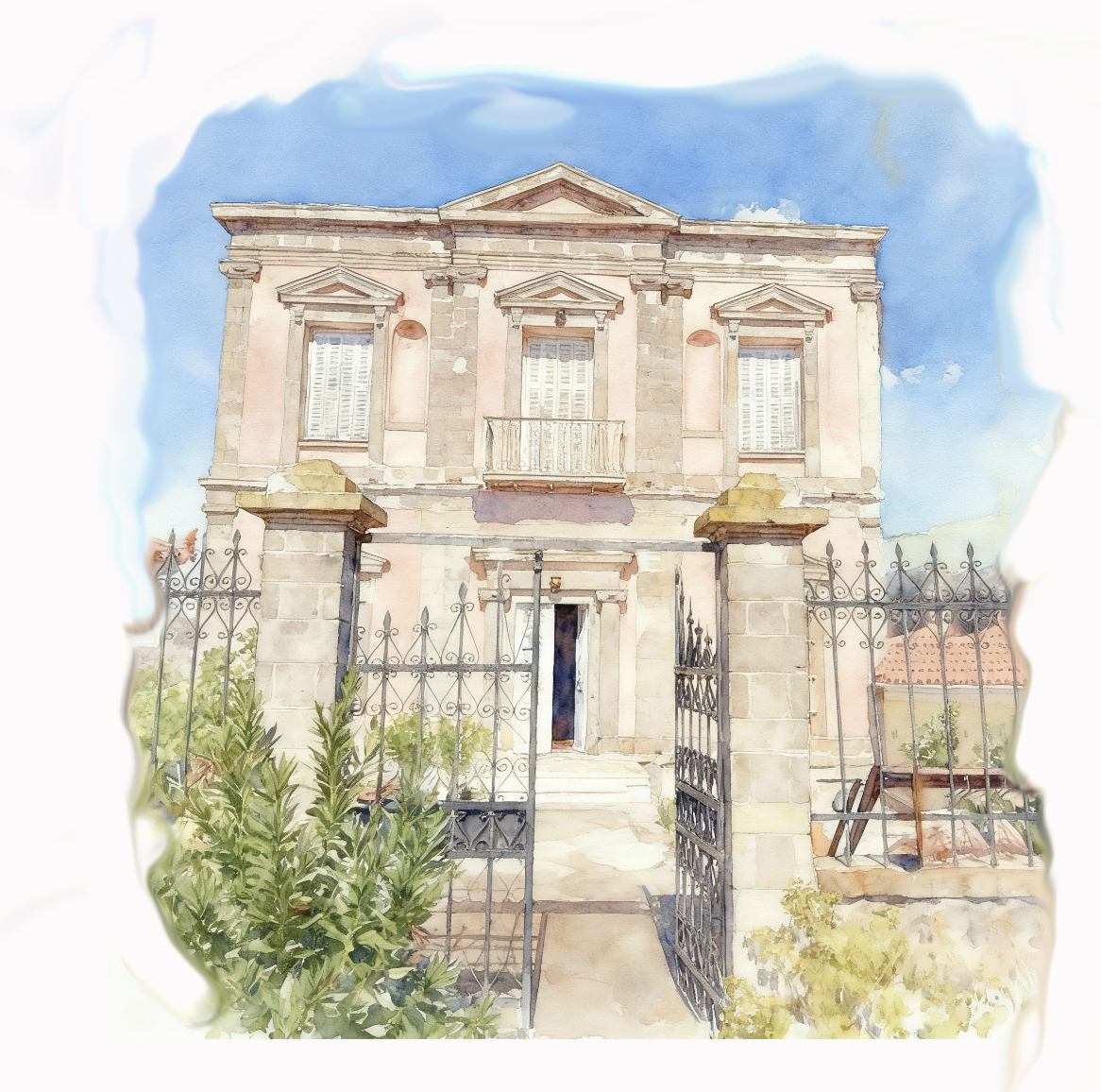 Romantic Villa in Vatoussa